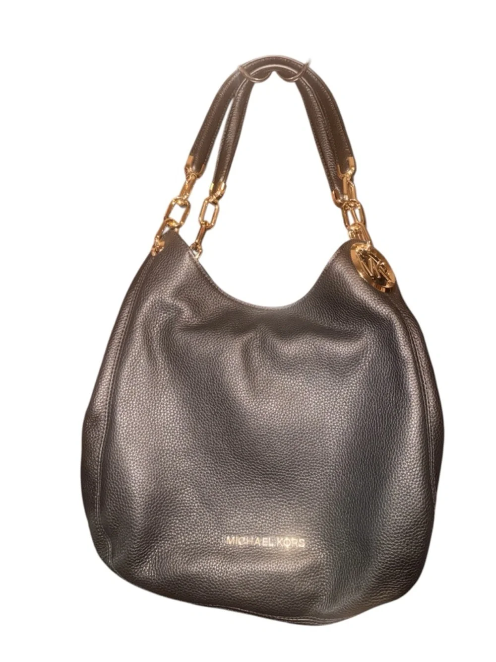 Michael Kors Black Large Lilly Pebble bag - Picture 4 of 4